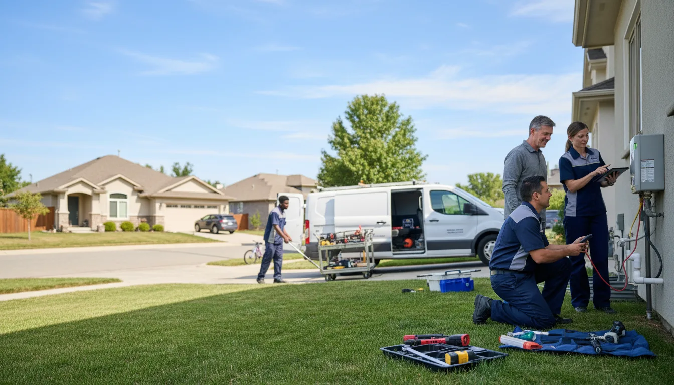 Tankless water heater service in New Providence, PA